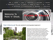 Tablet Screenshot of point-n-shoot.co.uk